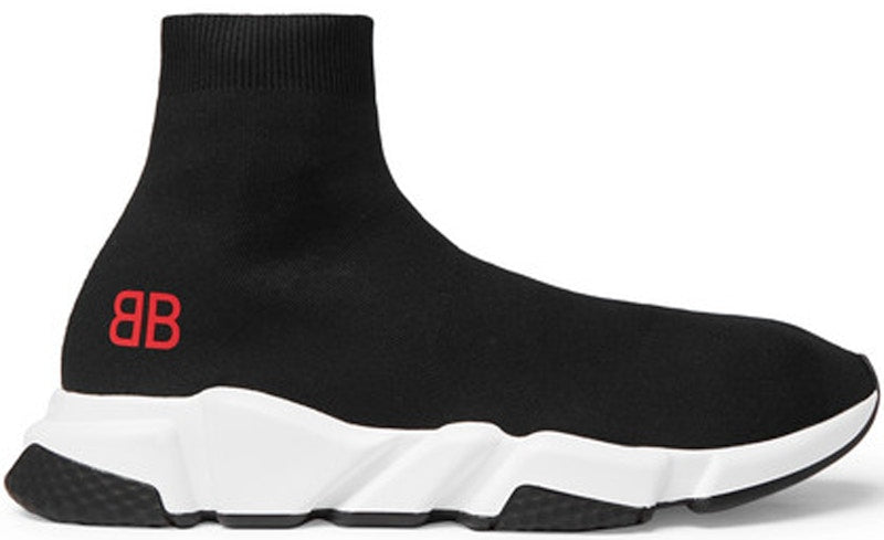 Balenciaga Speed Trainer Mr. Porter Black