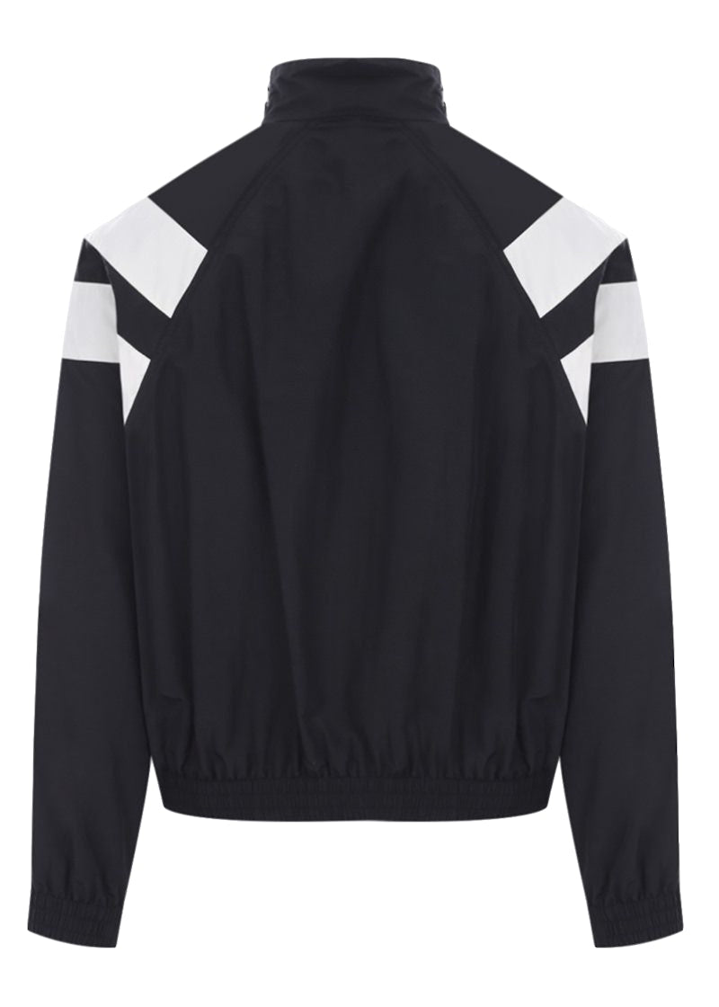 Balenciaga Sporty B Tracksuit Jacket Black/Grey/White
