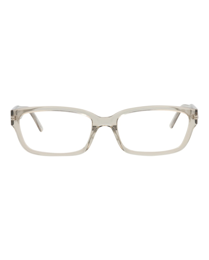 Balenciaga Square-Frame Acetate Optical Frames Beige Beige Transparent (BB0065O-30008235-006)