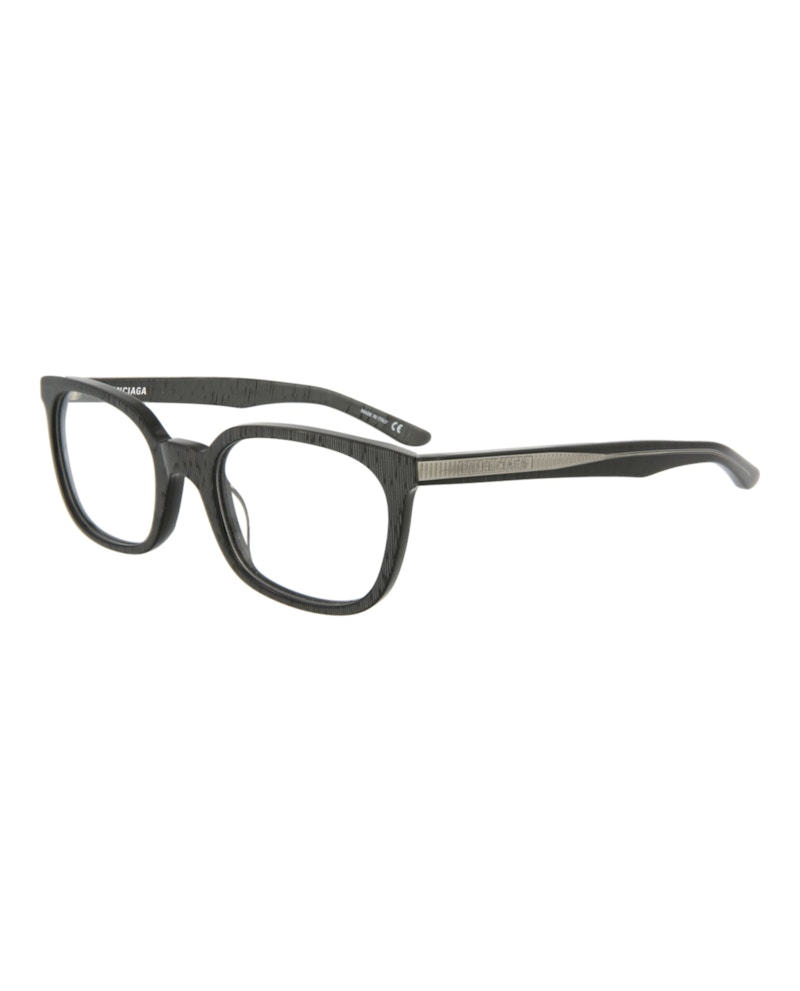 Balenciaga Square-Frame Acetate Optical Frames Grey Grey Transparent (BB0027O-30006614-003)