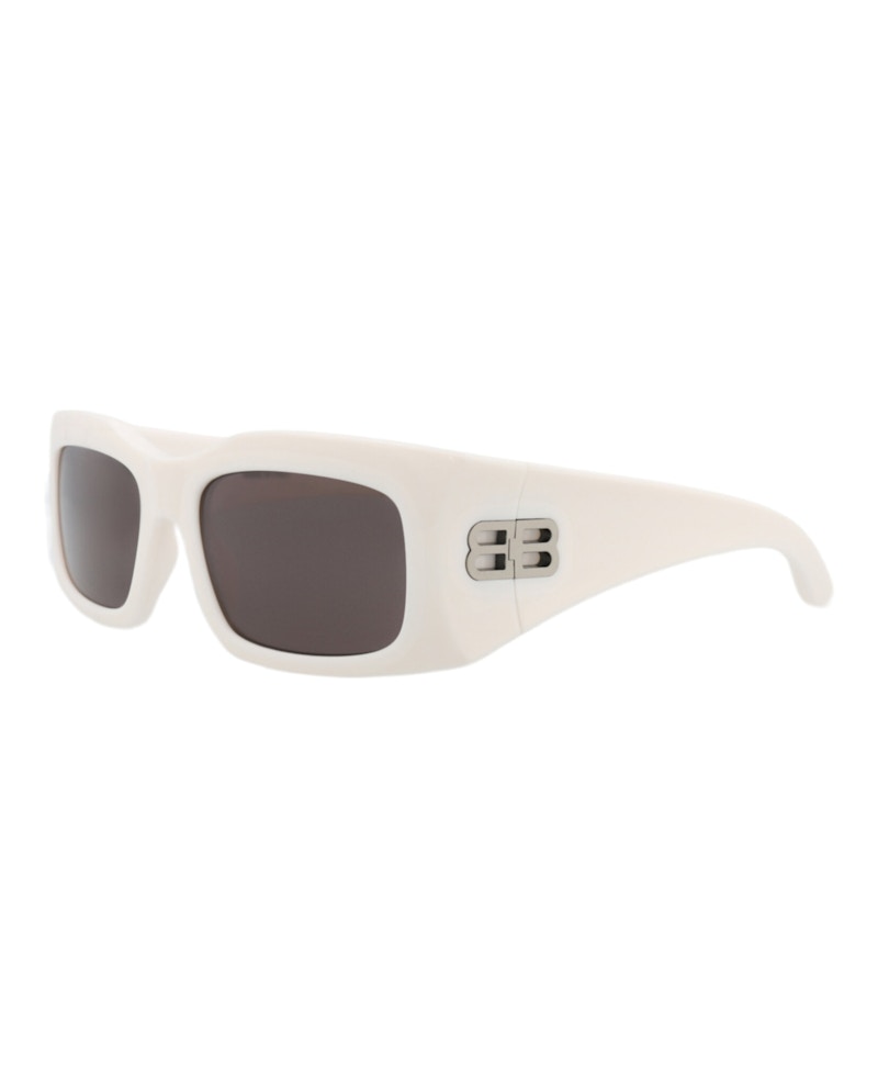 Balenciaga Square-Frame Bio Injection Sunglasses Ivory Ivory Grey (BB0291S-30014550-004)
