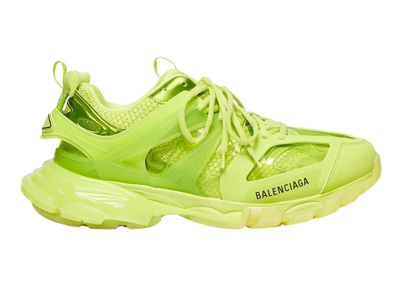 Balenciaga Track Clear Sole Neon Yellow