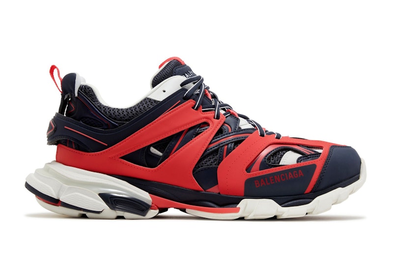 Balenciaga Track LED Red Dark Grey