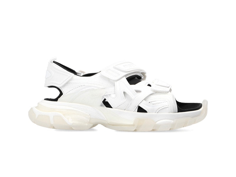 Balenciaga Track Sandal Clear Sole White Black (Women's)