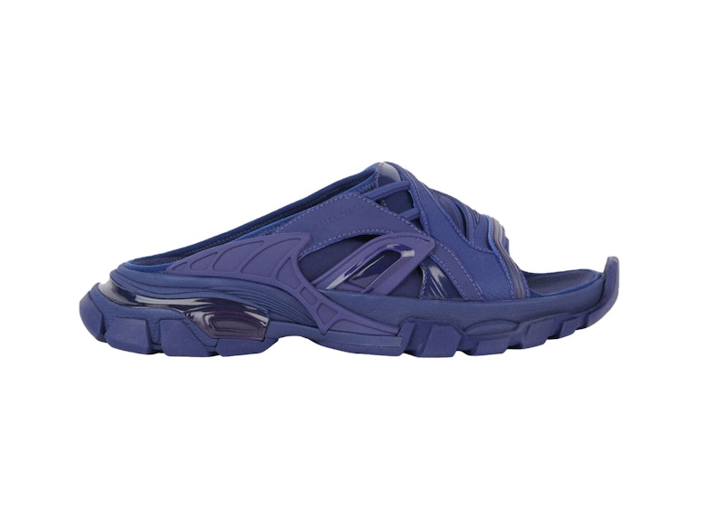 Balenciaga Track Slide Sandal Dark Navy