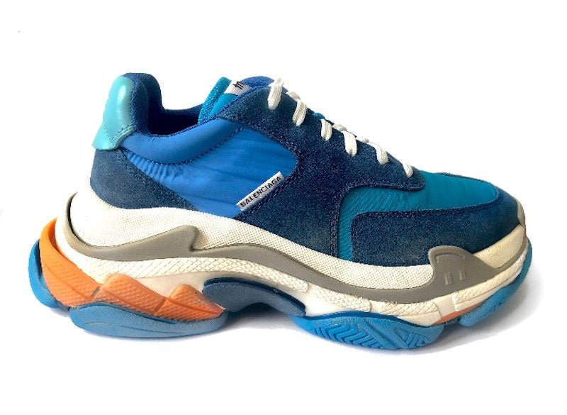 Balenciaga Triple S Blue Orange