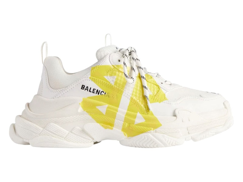 Balenciaga Triple S Tape Type White Yellow