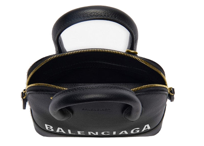 Balenciaga Ville Top Handle Bag XXS Black