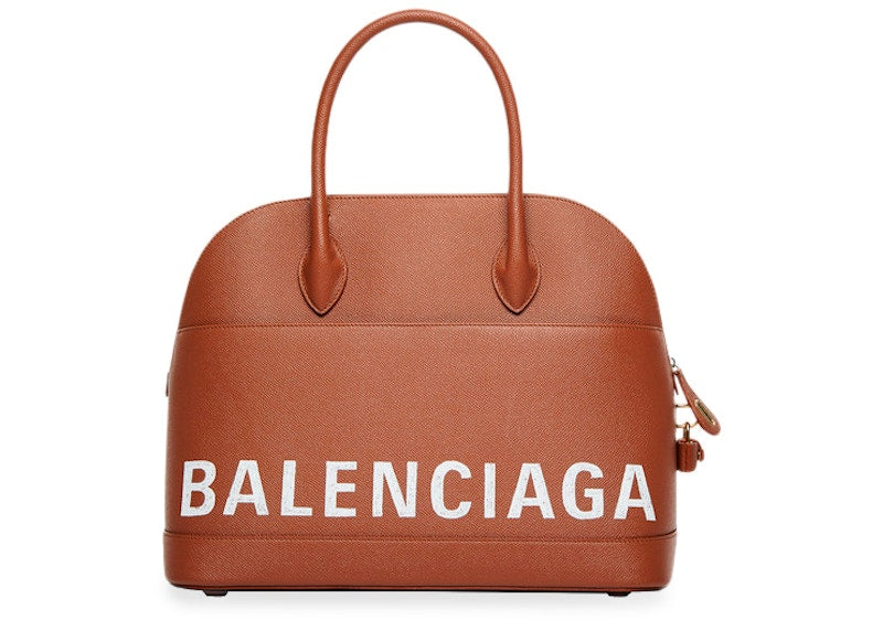 Balenciaga Ville Top Handle S Caramel