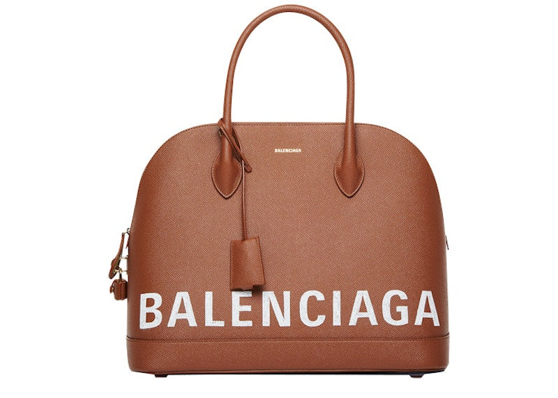 Balenciaga Ville Top Handle S Caramel