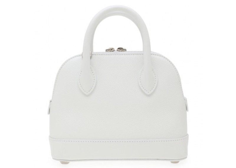 Balenciaga Ville Top Handle Shoulder Bag XXS White