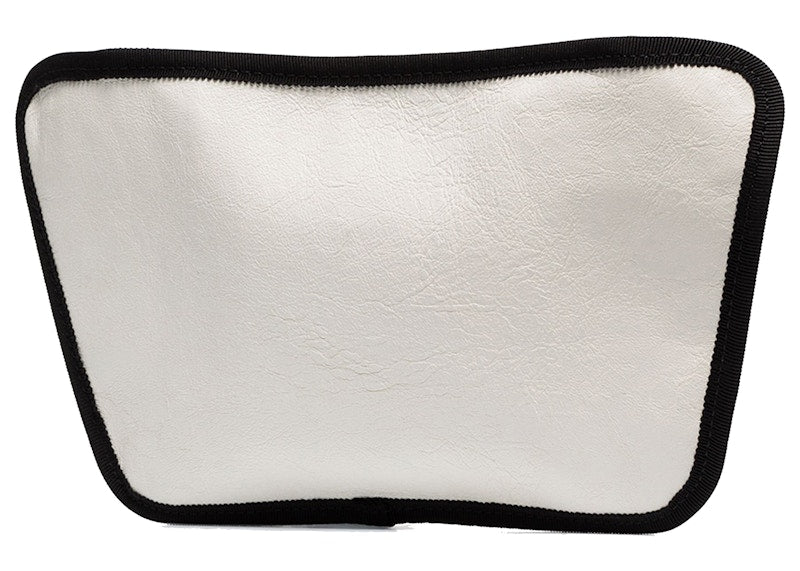 Balenciaga Weekend Leather Crossbody Bag White