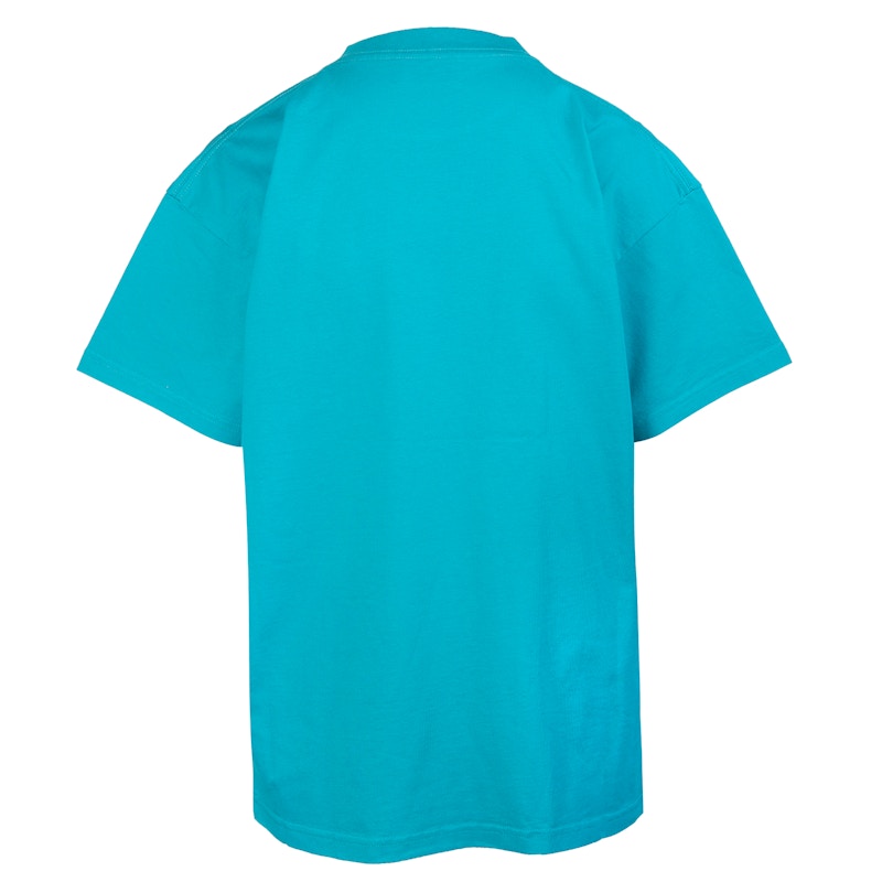 Balenciaga Wide Line T-Shirt Turquoise