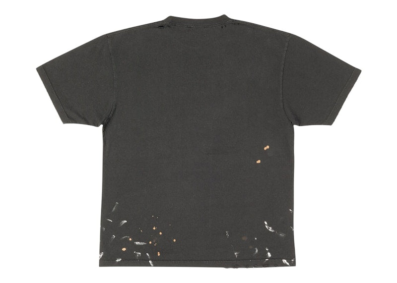 Balenciaga Women's 90/10 Large Fit Vintage T-Shirt Black/Multi