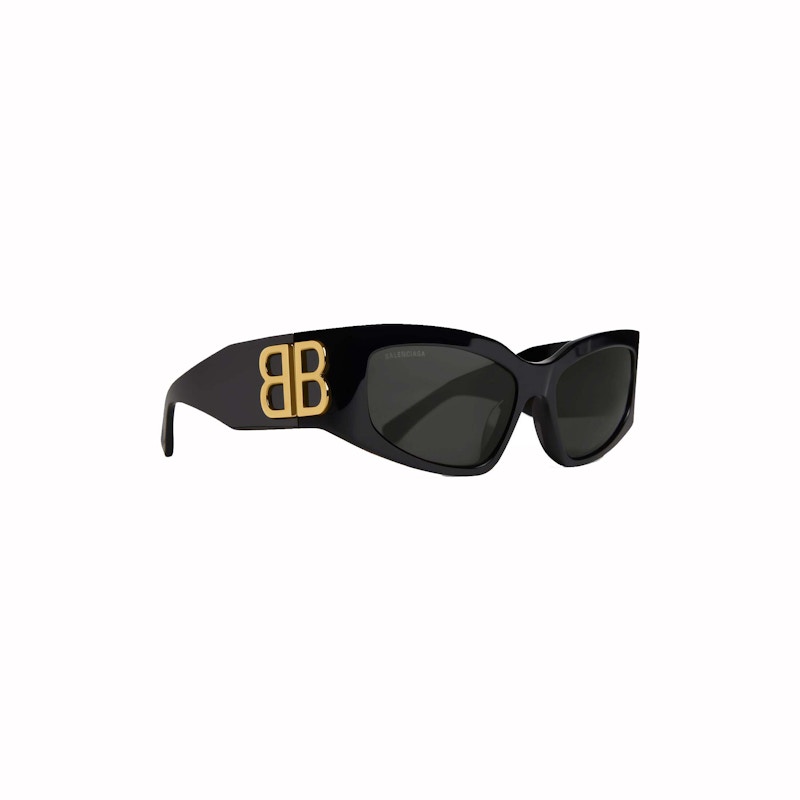 Balenciaga Womens Bossy Cat Sunglasses Black (773492T00391000)