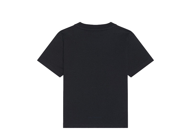 Balenciaga x The Simpsons Kids T-Shirt Black