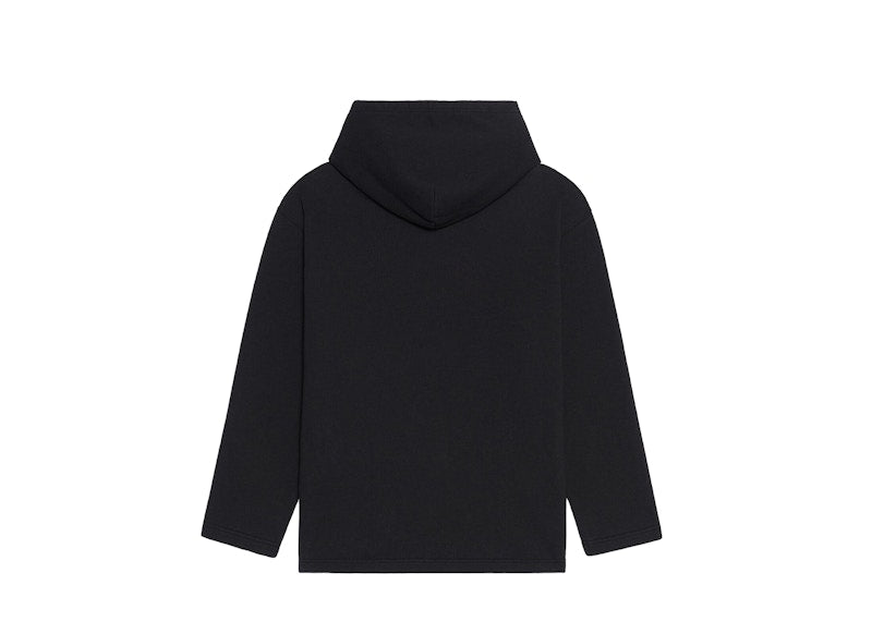 Balenciaga x The Simpsons Womens Cropped Hoodie Black