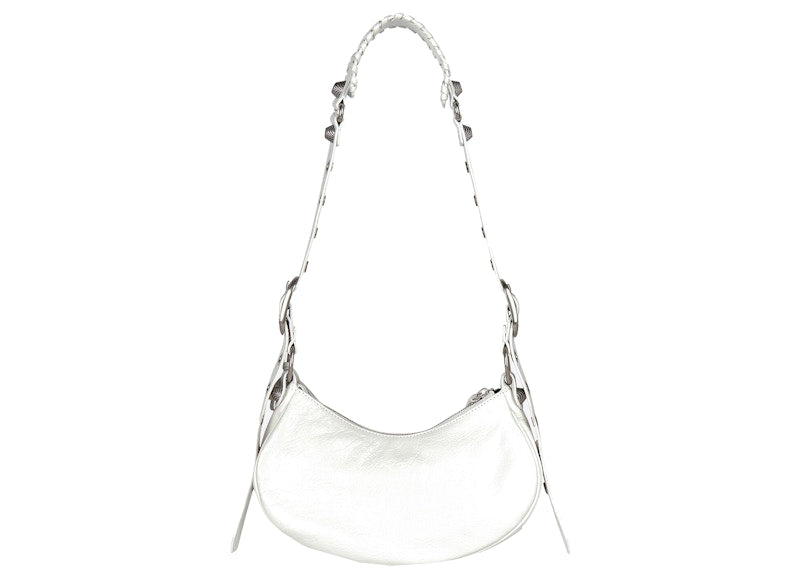 Balenciaga Le Cagole Shoulder Bag XS White
