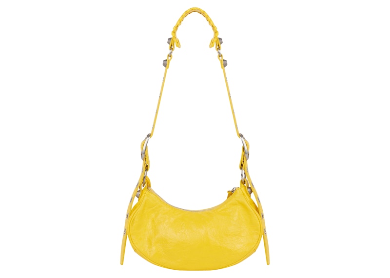 Balenciaga Le Cagole Shoulder Bag XS Yellow