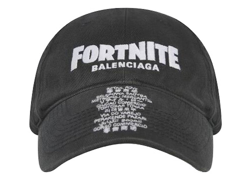Balenciaga x FORTNITE©2021 Cap Black