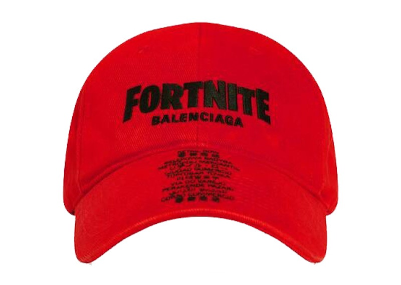 Balenciaga x FORTNITE©2021 Cap Red