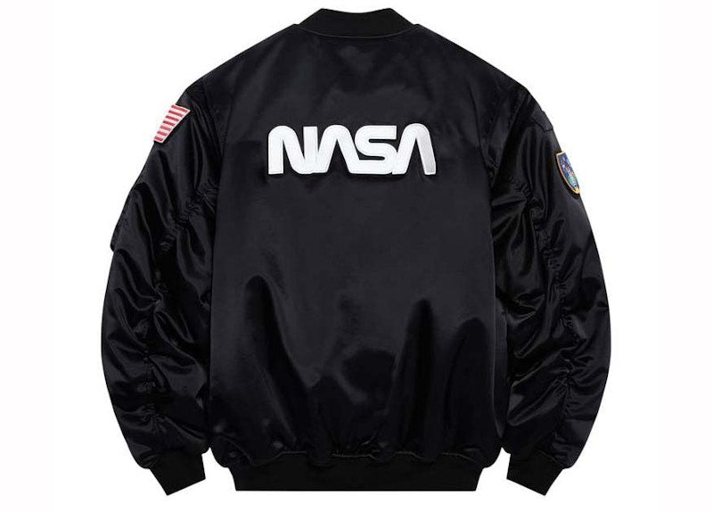 Balenciaga x NASA Bomber Jacket Black