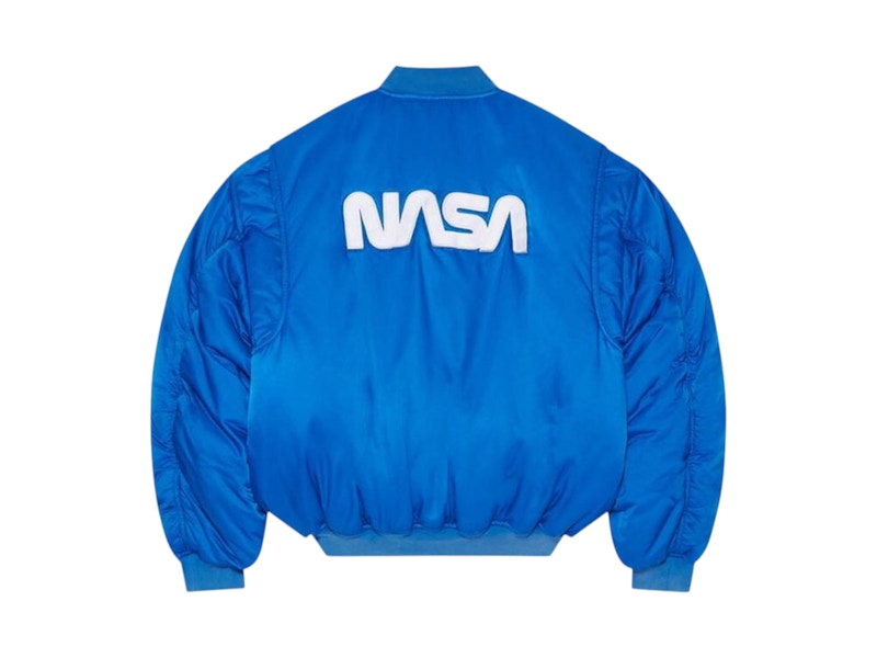 Balenciaga x NASA Bomber Jacket Royal Blue