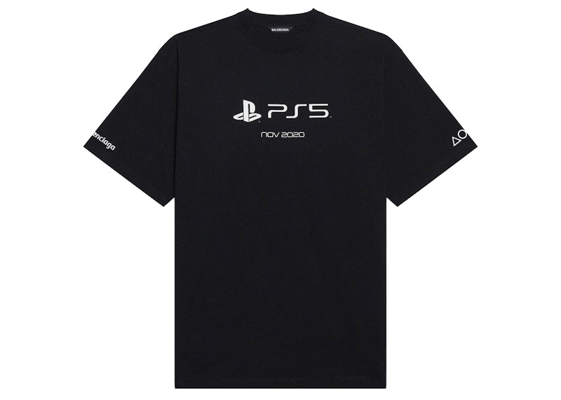 Balenciaga x PlayStation Boxy T-shirt Black