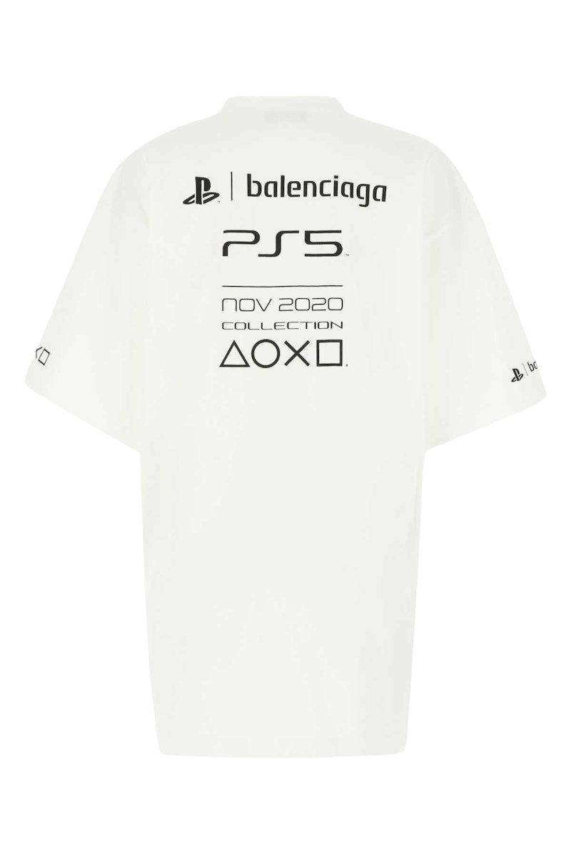 Balenciaga x PlayStation Boxy T-shirt White