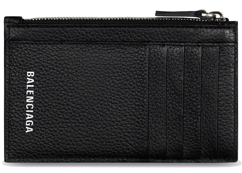 Balenciaga x The Simpsons Long Coin and Card Holder Black
