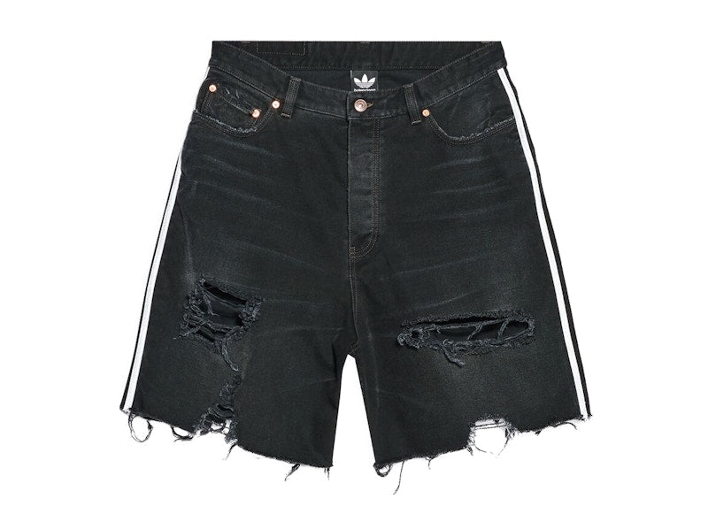 Balenciaga x adidas Baggy Shorts Black