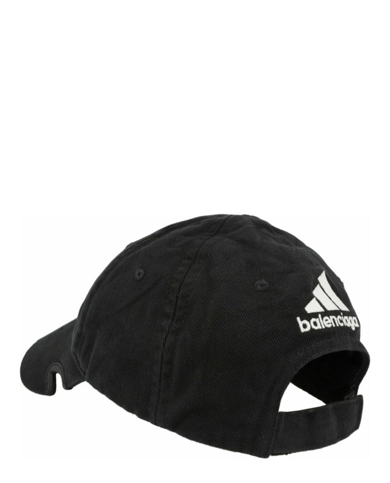 Balenciaga x adidas Cap Black/White
