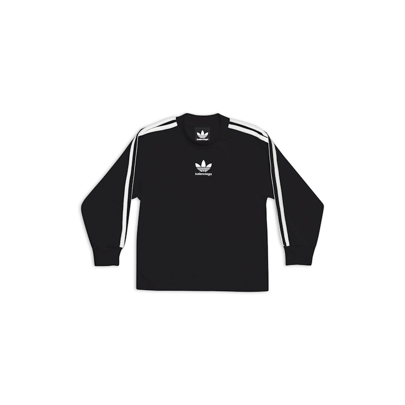 Balenciaga x adidas Kids - Long Sleeve T-Shirt Black