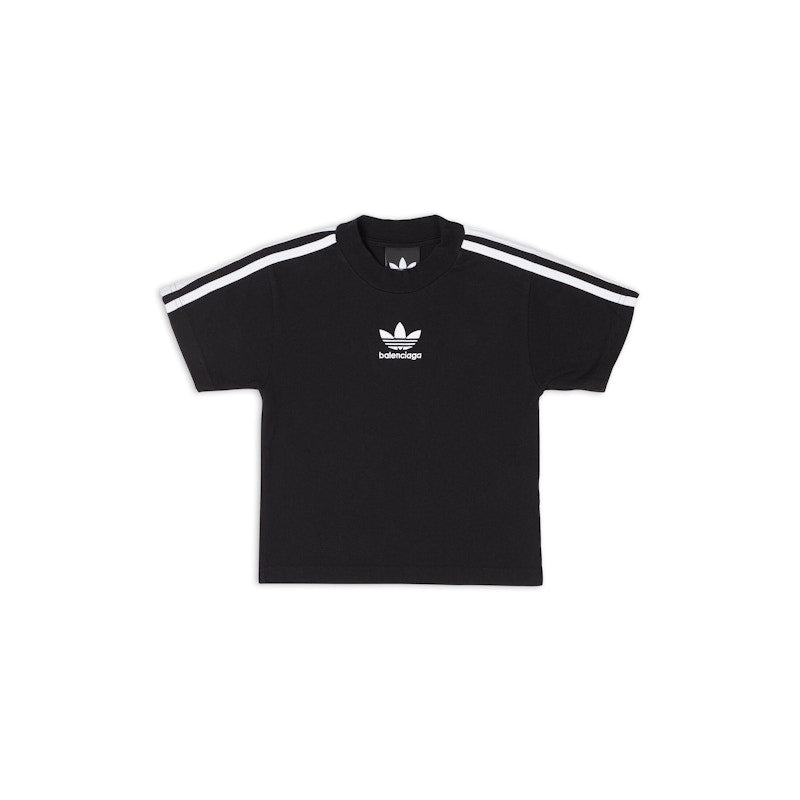 Balenciaga x adidas Kids T-Shirt Black
