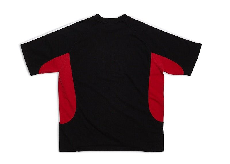 Balenciaga x adidas Medium Fit T-Shirt Black Red