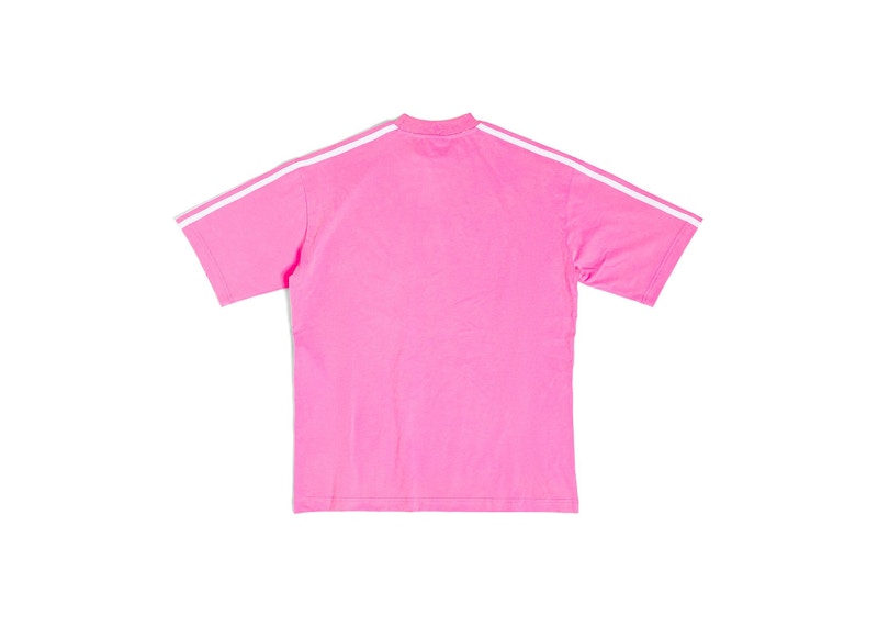 Balenciaga x adidas Medium Fit T-Shirt Neon Pink