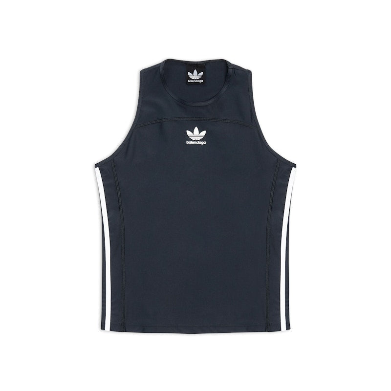 Balenciaga x adidas Mens Athletic Tank Top Black