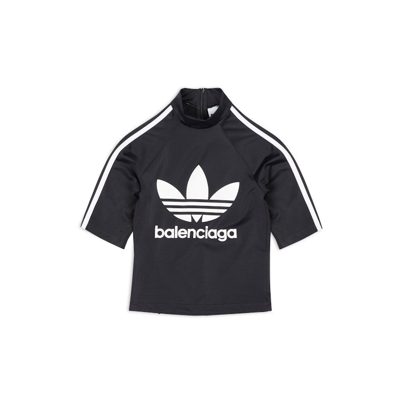Balenciaga x adidas Short Sleeve Athletic Top Black