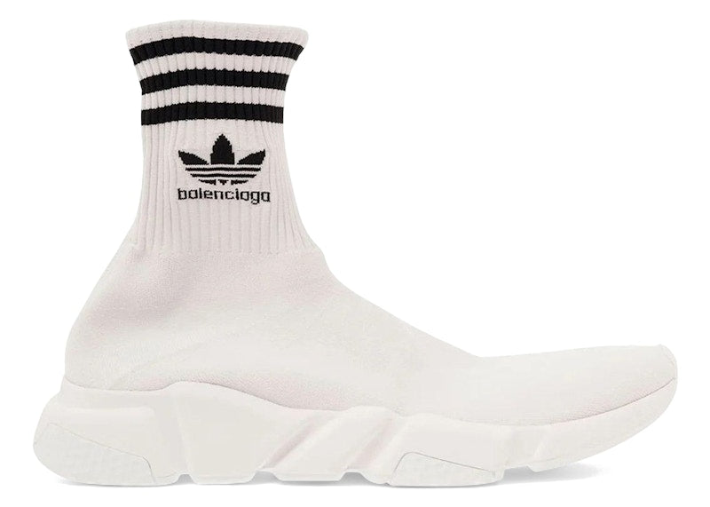 Balenciaga x adidas Speed Trainer White Black