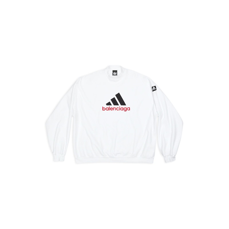 Balenciaga x adidas Sweatshirt Oversized White