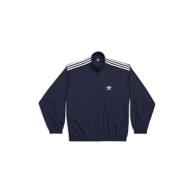 Balenciaga x adidas Tracksuit Jacket Navy Blue