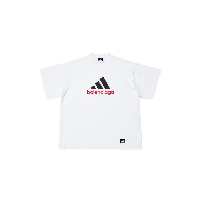 Balenciaga x adidas Unisex T-Shirt Oversized White