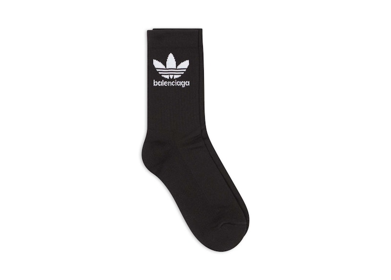 Balenciaga x adidas Womens Socks Black