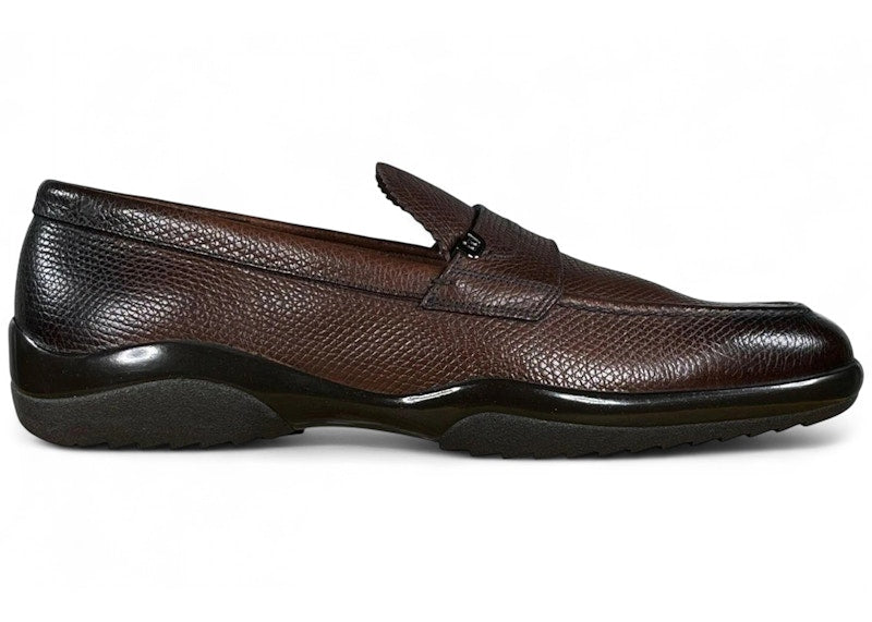 Bally Midwest Loafer Coconut Grained Leather