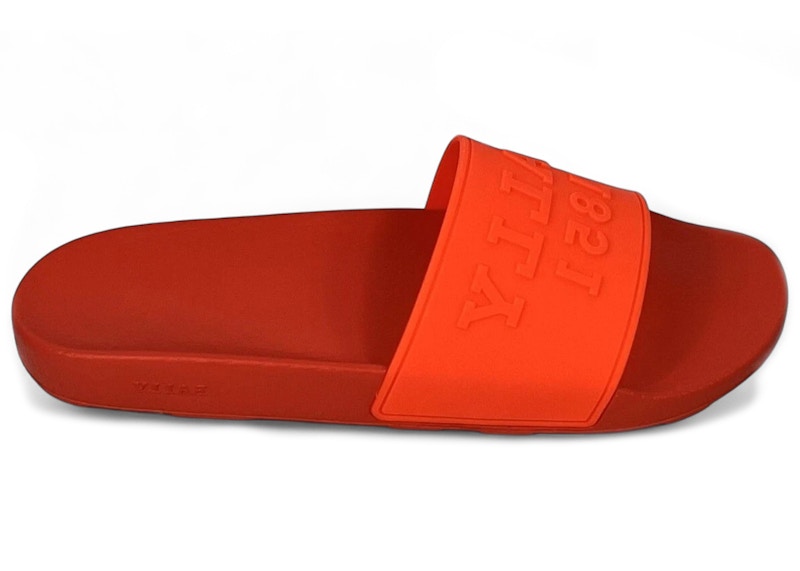 Bally Slaim Rubber Sandal Arancio Orange