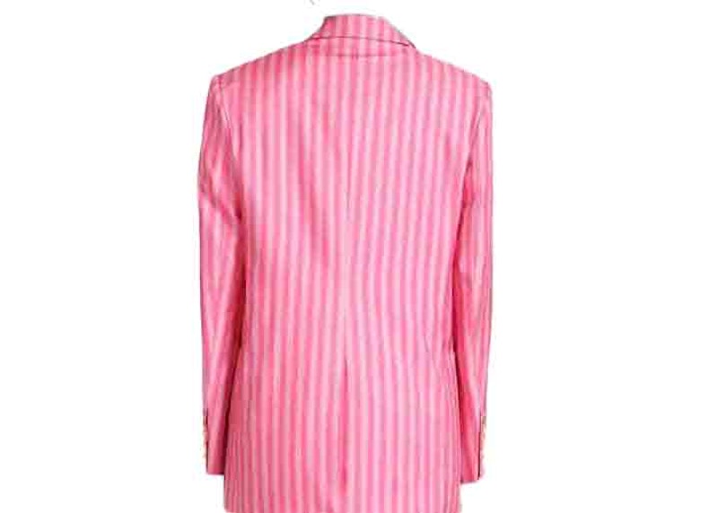 Balmain x Barbie - Striped Blazer Light Pink