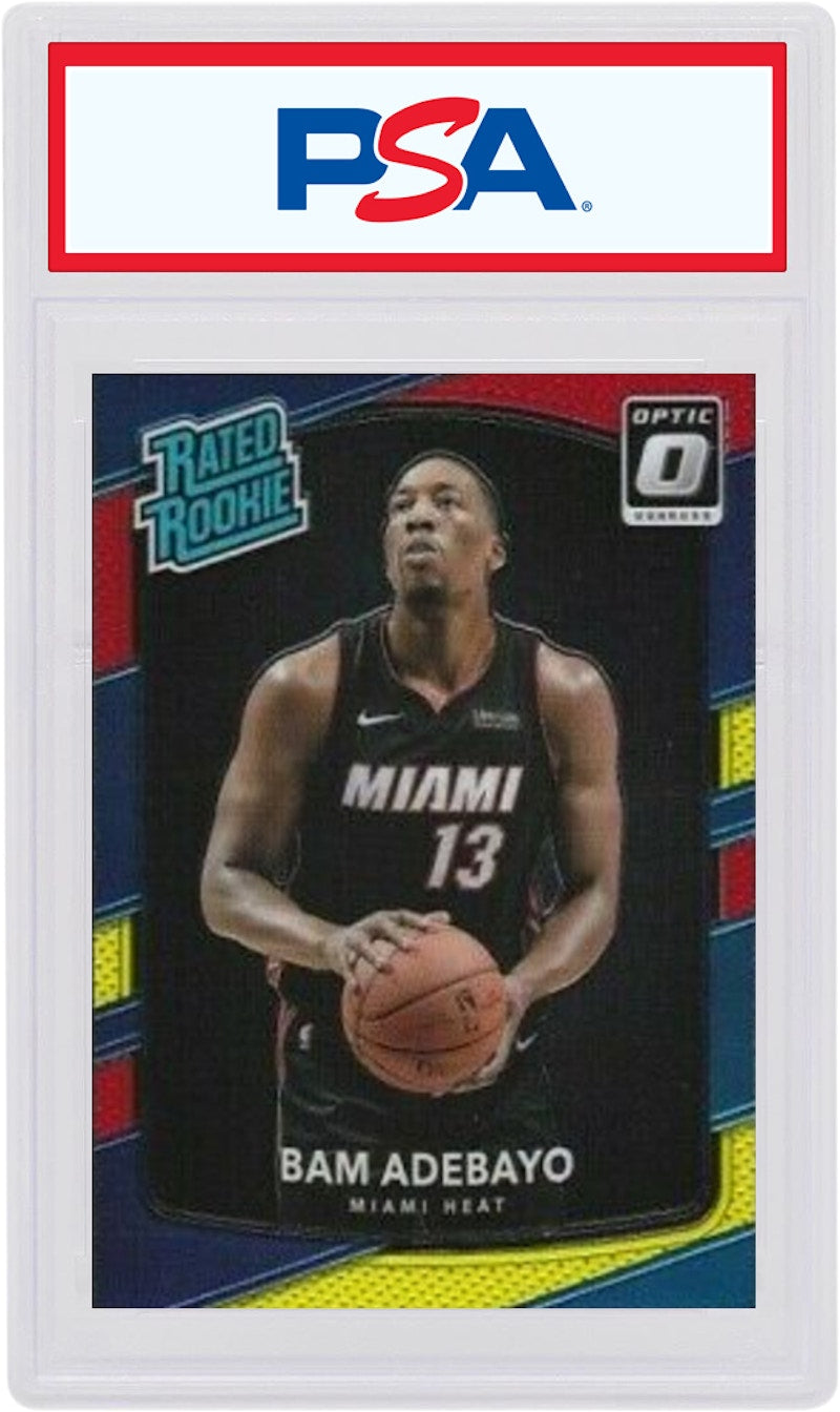 Bam Adebayo 2017 Donruss Optic Rookie Red/Yellow #187