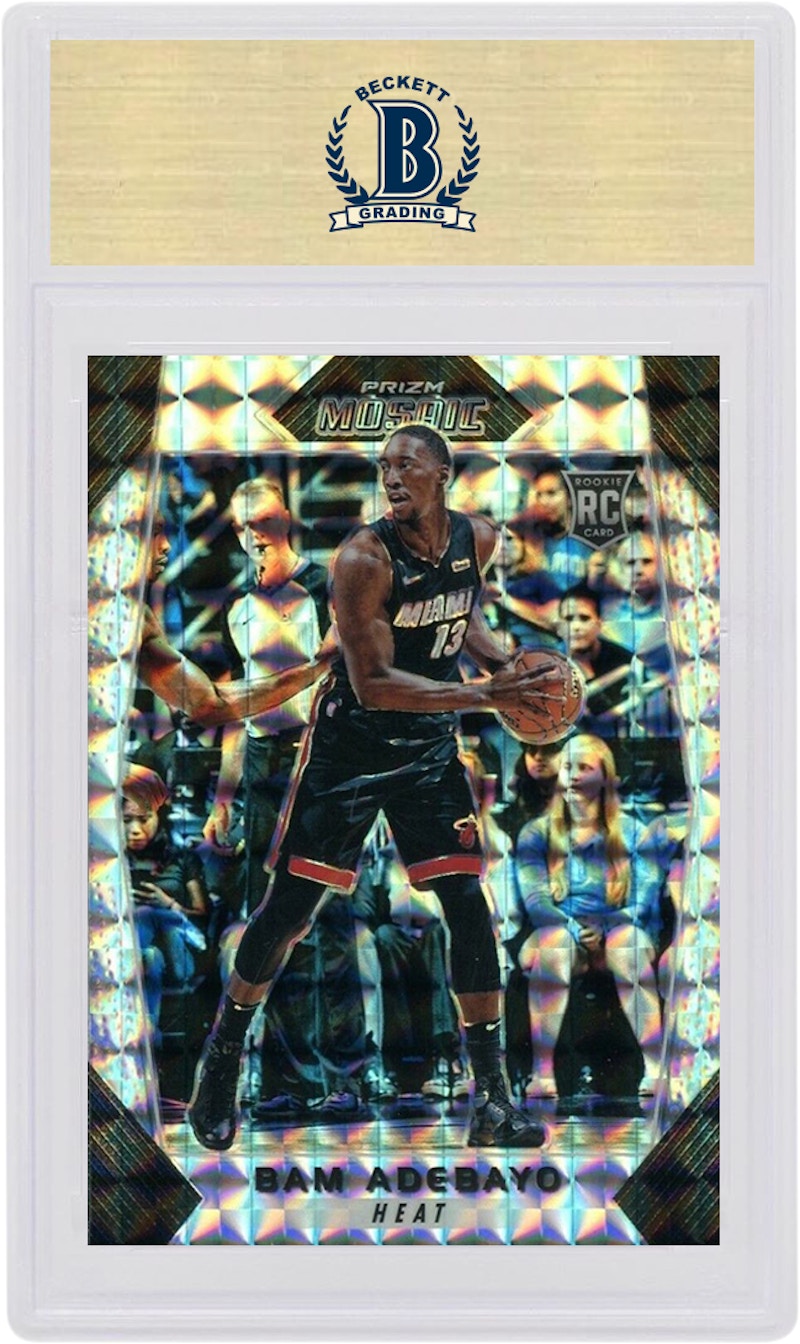 Bam Adebayo 2017 Panini Prizm Mosaic Rookie #86 (PSA or BGS Graded)