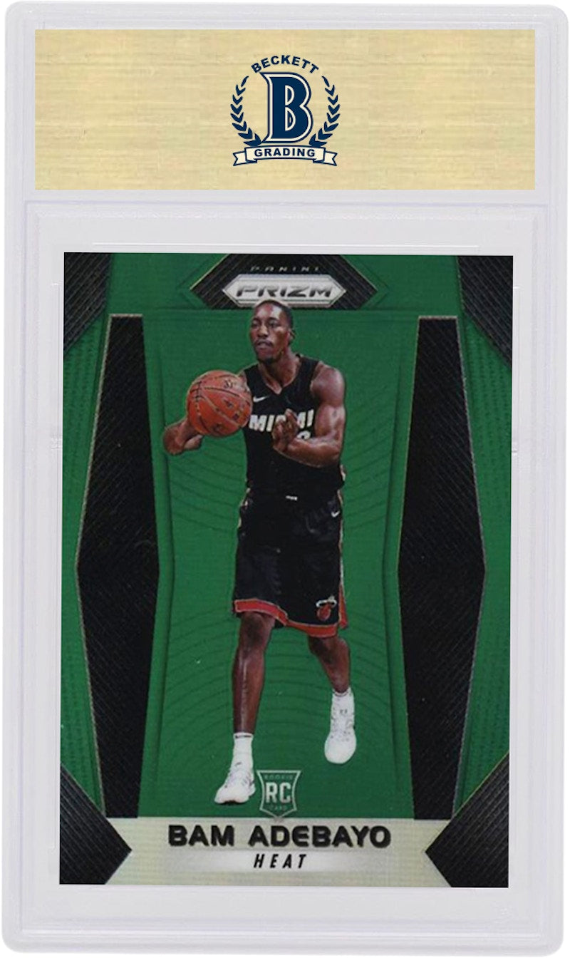 Bam Adebayo 2017 Panini Prizm Rookie Green #51 (PSA or BGS Graded)