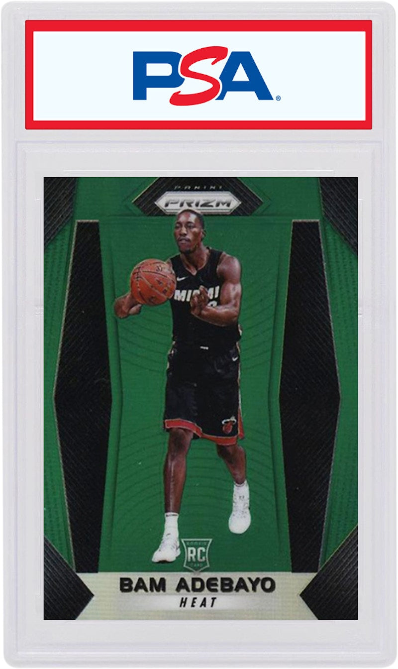 Bam Adebayo 2017 Panini Prizm Rookie Green #51 (PSA or BGS Graded)